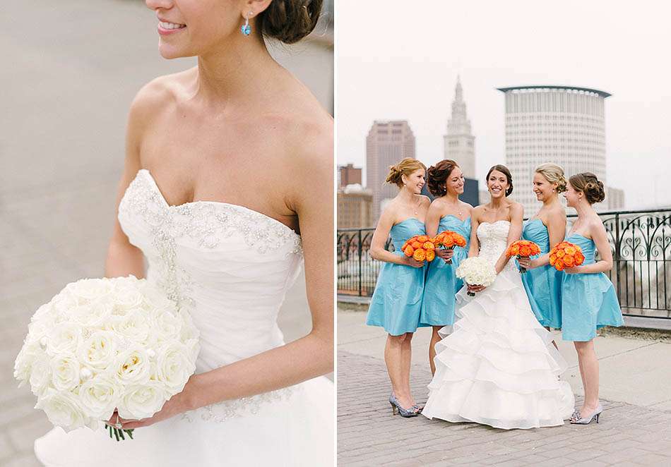 Hyatt Arcade spring wedding with Julia and Evan