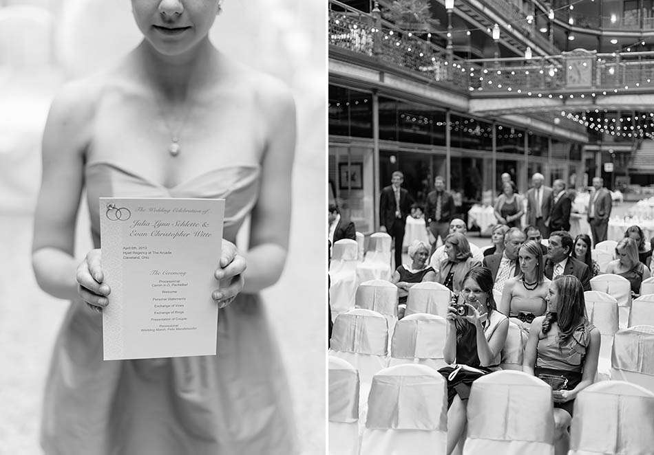Hyatt Arcade spring wedding with Julia and Evan