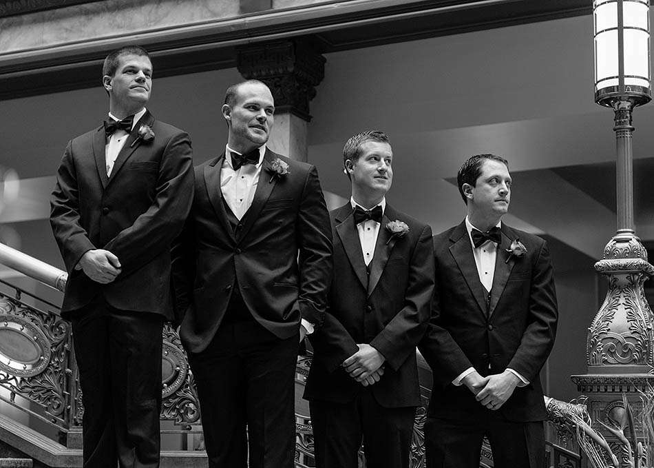 Hyatt Arcade spring wedding with Julia and Evan