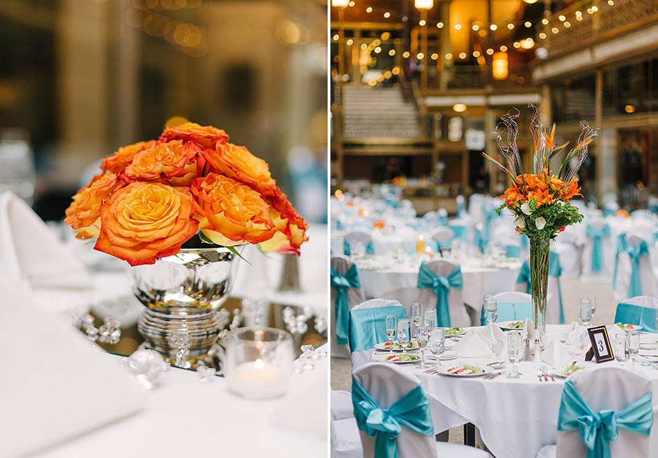 Hyatt Arcade spring wedding with Julia and Evan