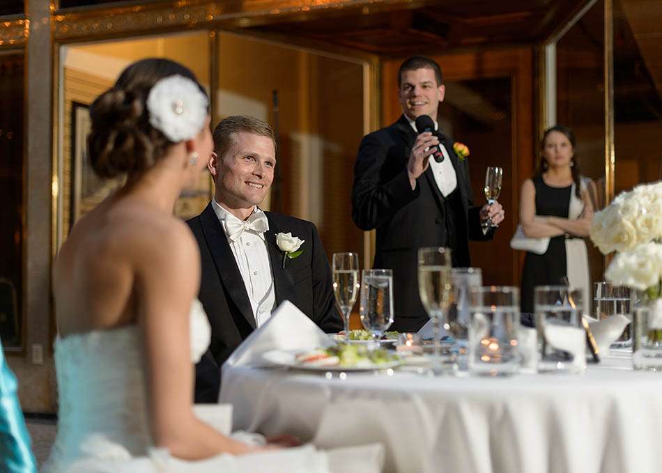 Hyatt Arcade spring wedding with Julia and Evan