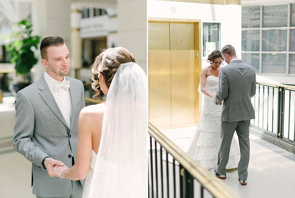 A spring wedding at West 78th Street Studios with Erin and Dan