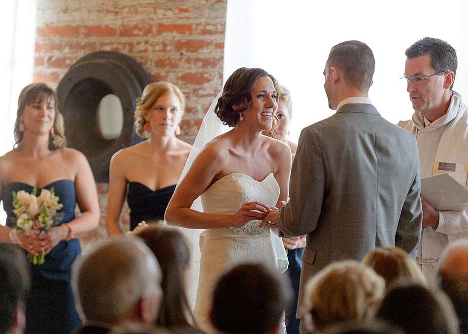 A spring wedding at West 78th Street Studios with Erin and Dan