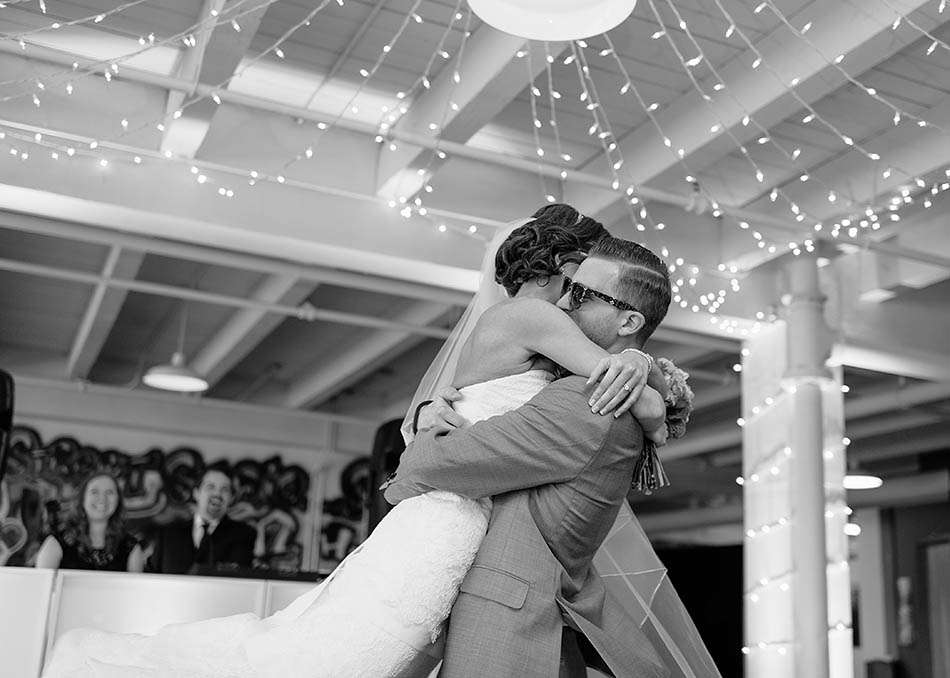 A spring wedding at West 78th Street Studios with Erin and Dan