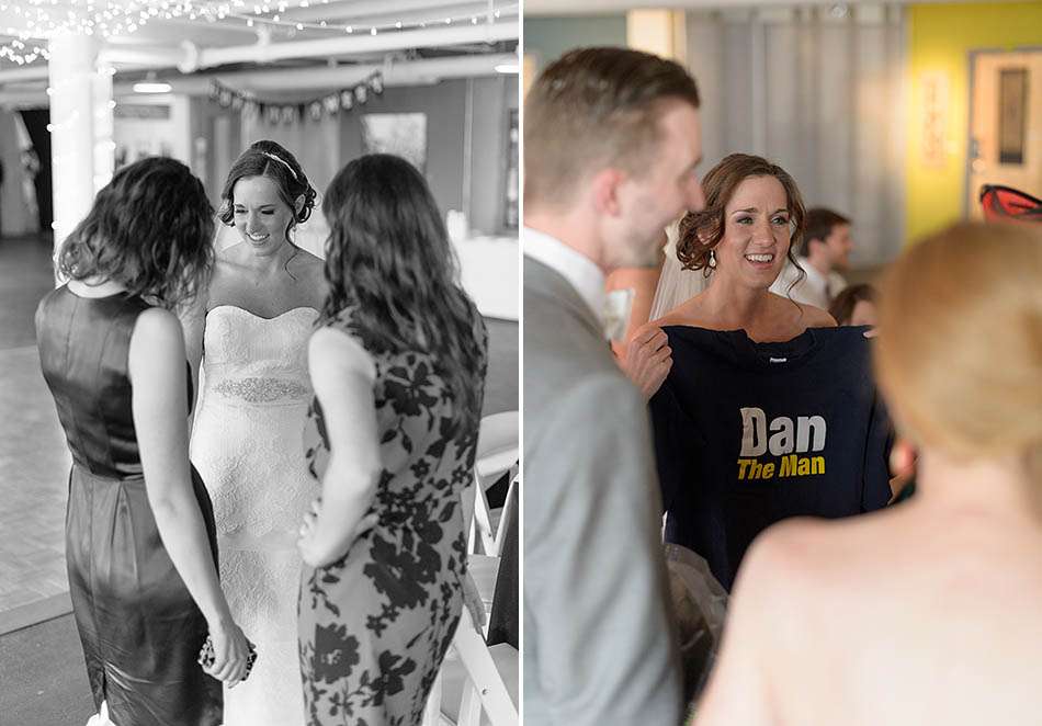 A spring wedding at West 78th Street Studios with Erin and Dan