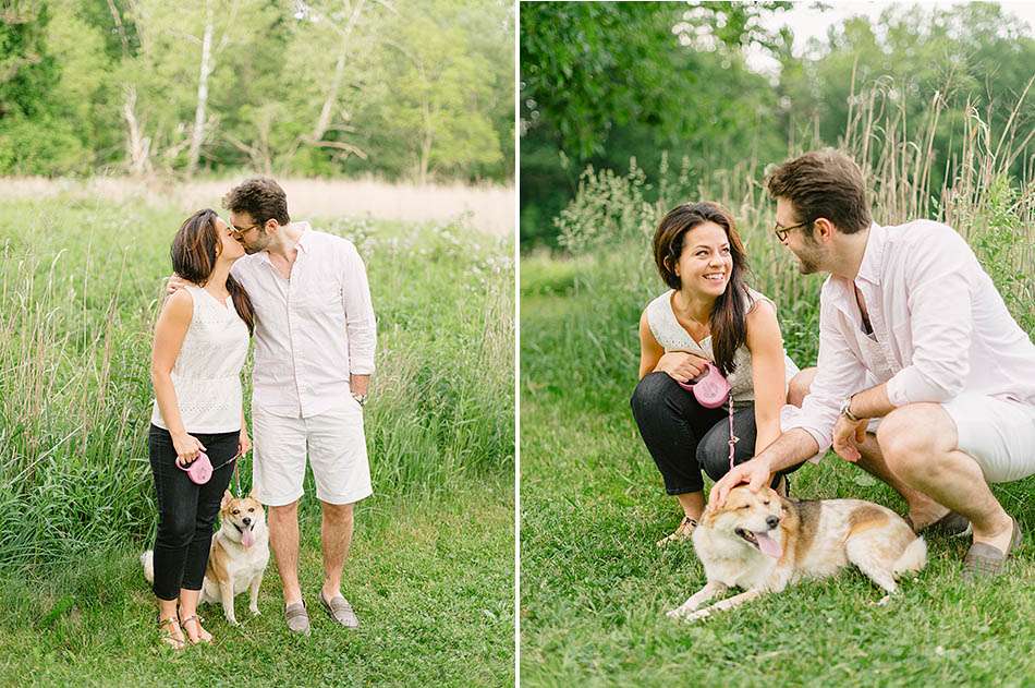 A Chagrin Falls engagement session with Alyson and Kevin
