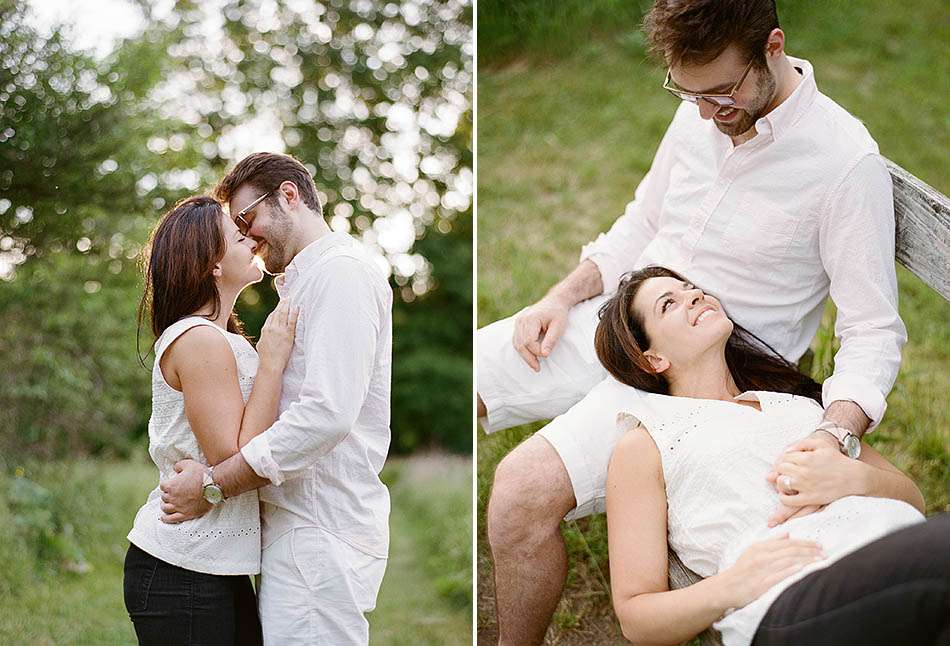 A Chagrin Falls engagement session with Alyson and Kevin
