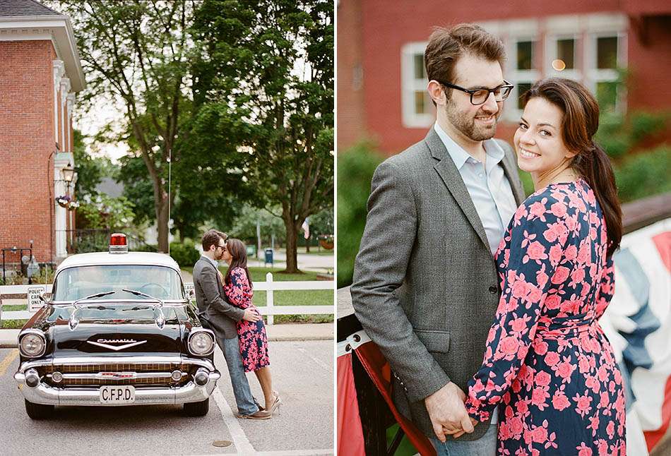 A Chagrin Falls engagement session with Alyson and Kevin