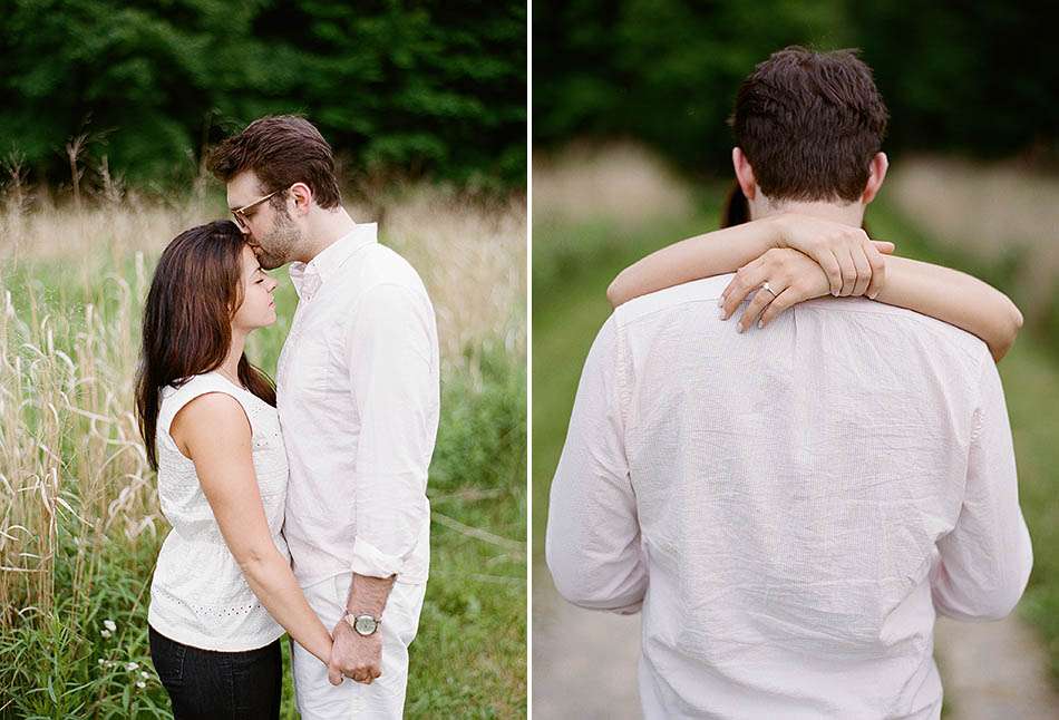 A Chagrin Falls engagement session with Alyson and Kevin