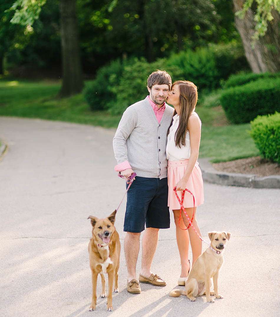 Cleveland Museum of Art engagement session with Madeline and Scott