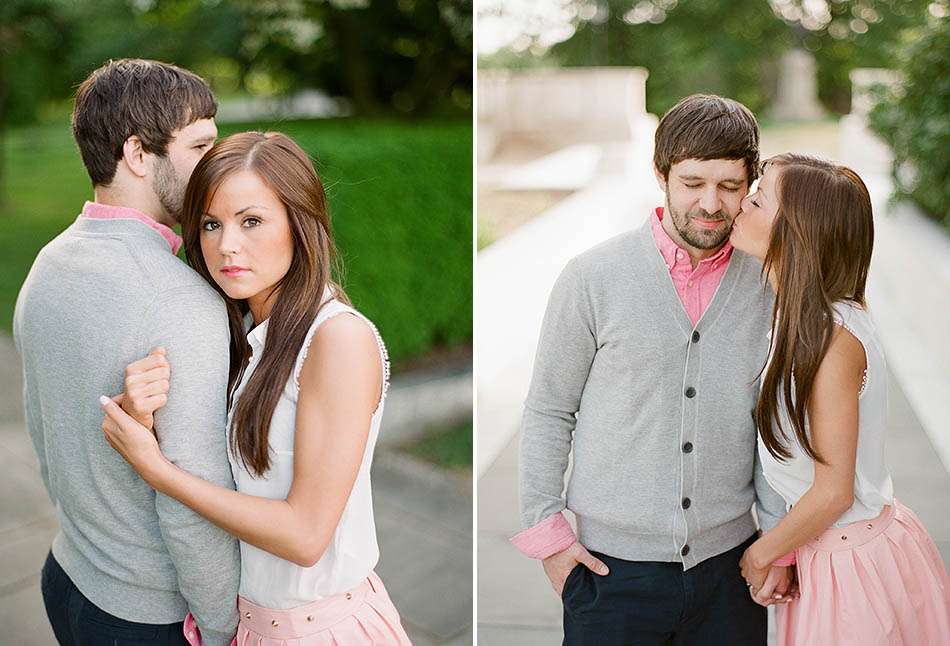 Cleveland Museum of Art engagement session with Madeline and Scott