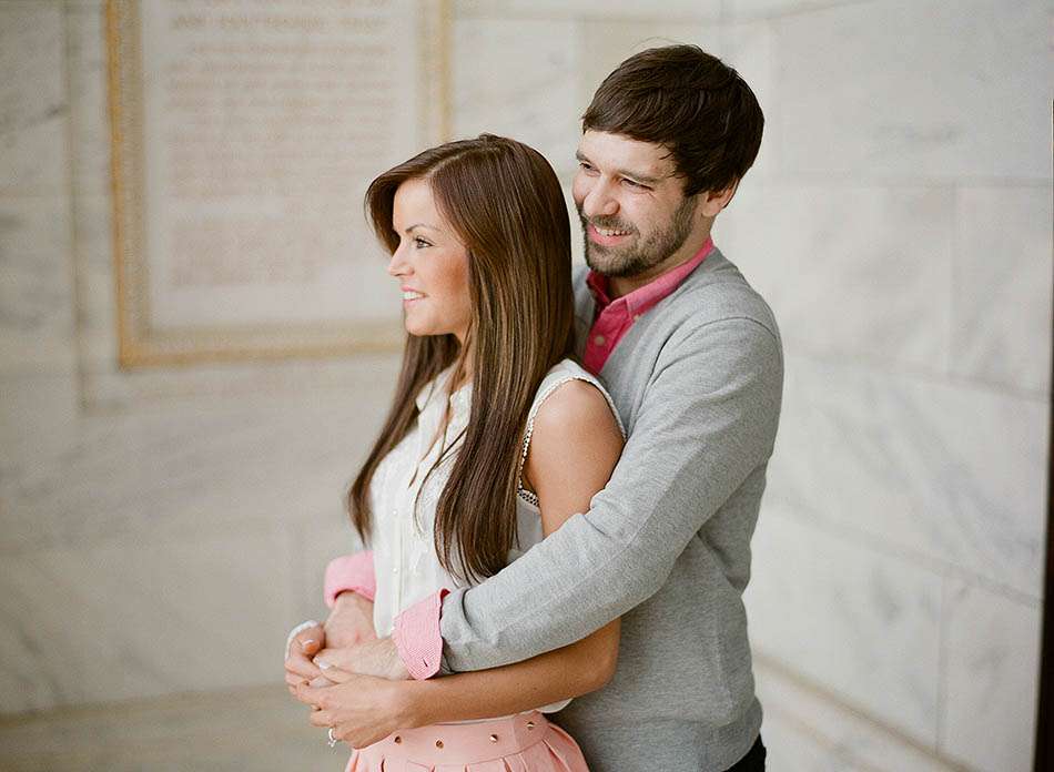 Cleveland Museum of Art engagement session with Madeline and Scott