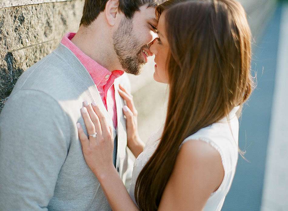 Cleveland Museum of Art engagement session with Madeline and Scott