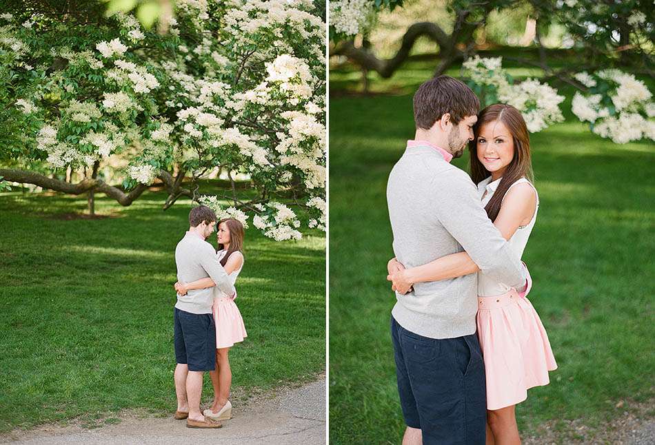Cleveland Museum of Art engagement session with Madeline and Scott