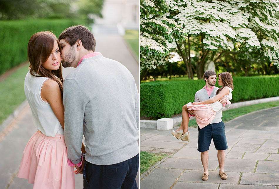 Cleveland Museum of Art engagement session with Madeline and Scott