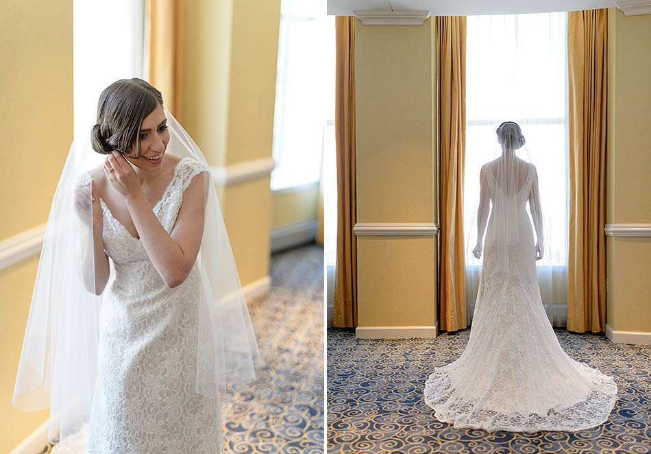 Downtown Cleveland wedding at Night Town with Robin and Josh