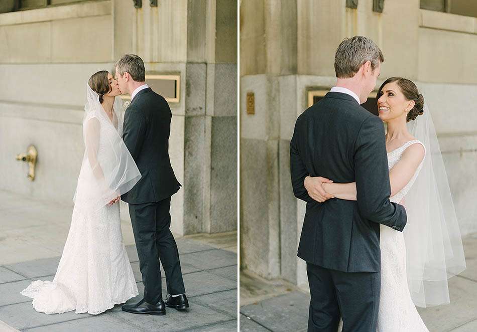 Downtown Cleveland wedding at Night Town with Robin and Josh