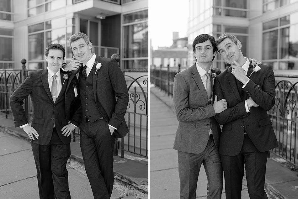 Downtown Cleveland wedding at Night Town with Robin and Josh