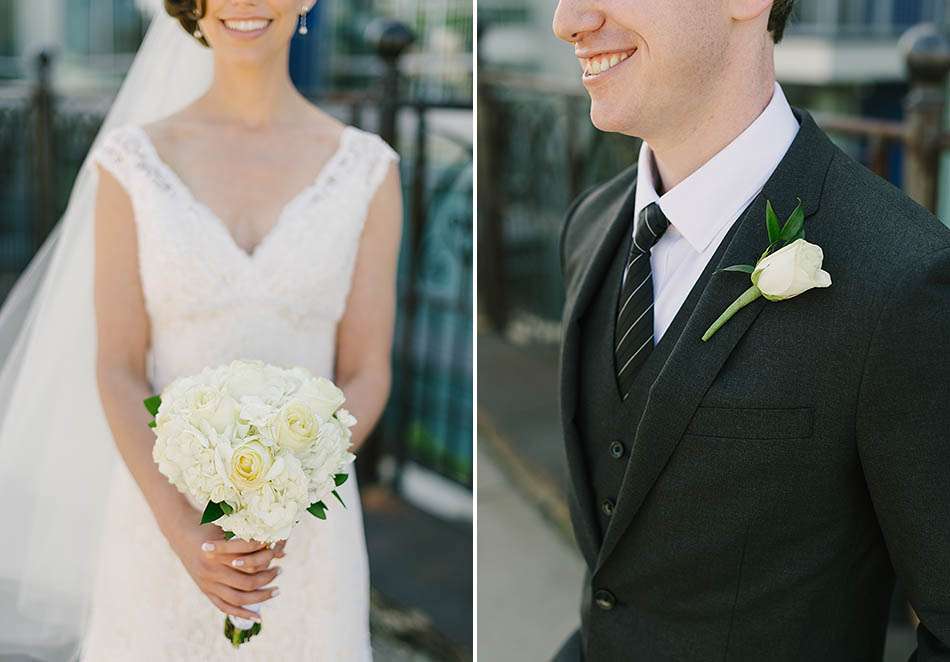 Downtown Cleveland wedding at Night Town with Robin and Josh