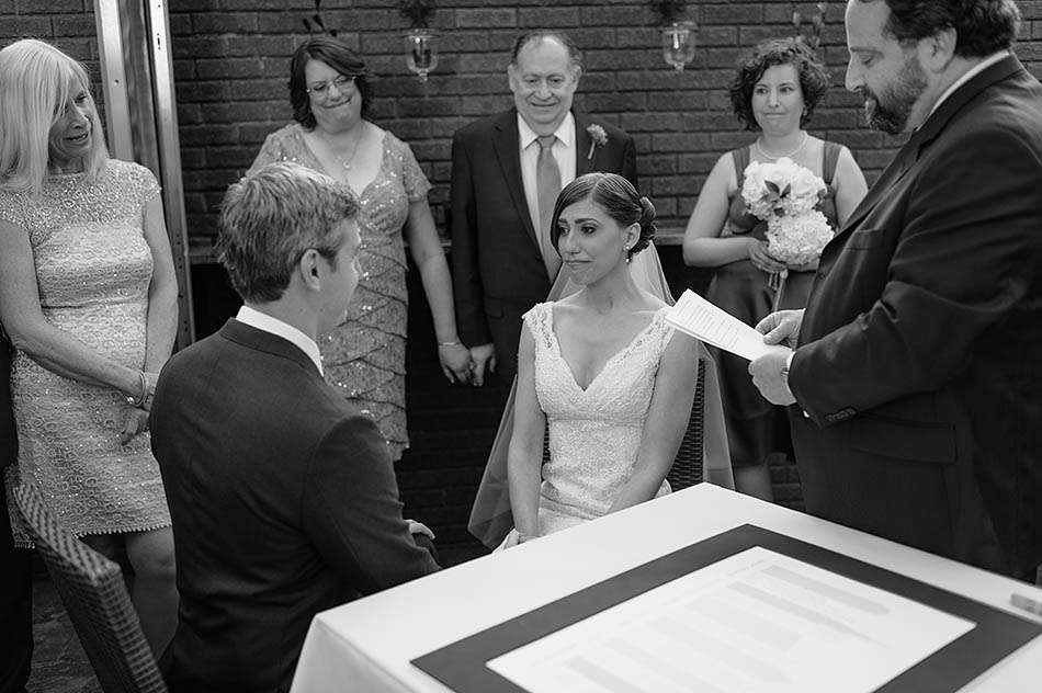 Downtown Cleveland wedding at Night Town with Robin and Josh