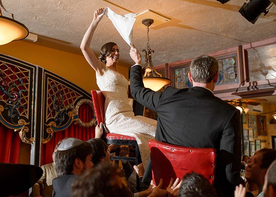Downtown Cleveland wedding at Night Town with Robin and Josh