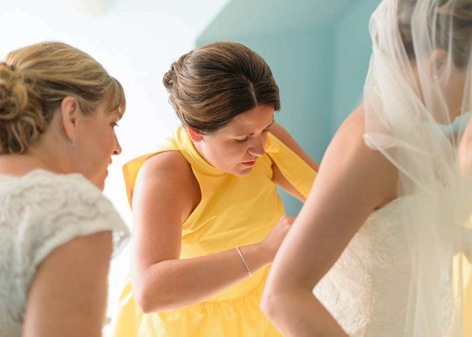 A summer wedding at the Union Club in Cleveland with Kaye and Nathan