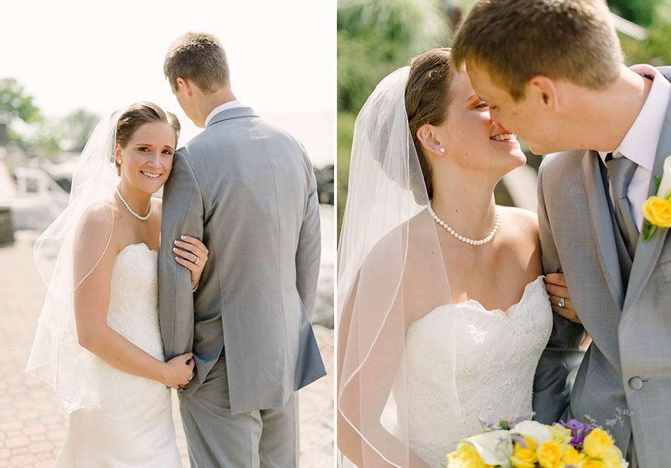 A summer wedding at the Union Club in Cleveland with Kaye and Nathan