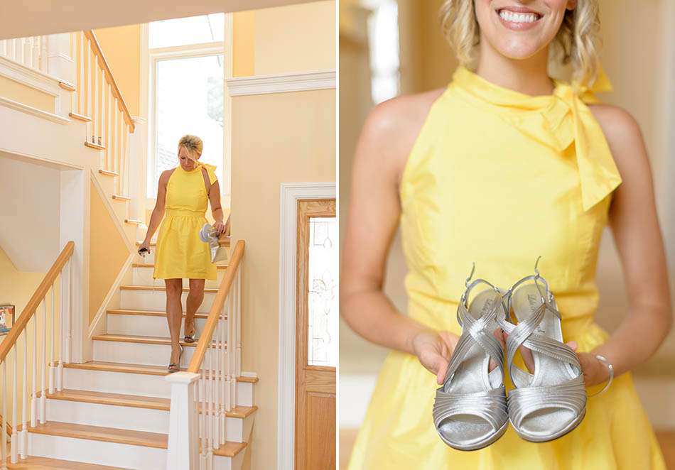 A summer wedding at the Union Club in Cleveland with Kaye and Nathan