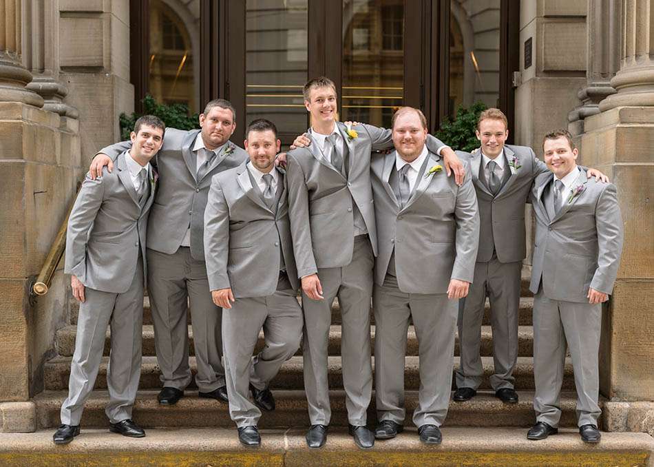 A summer wedding at the Union Club in Cleveland with Kaye and Nathan