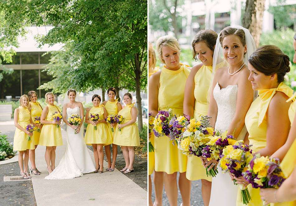 A summer wedding at the Union Club in Cleveland with Kaye and Nathan