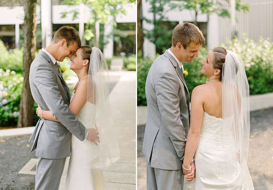 A summer wedding at the Union Club in Cleveland with Kaye and Nathan
