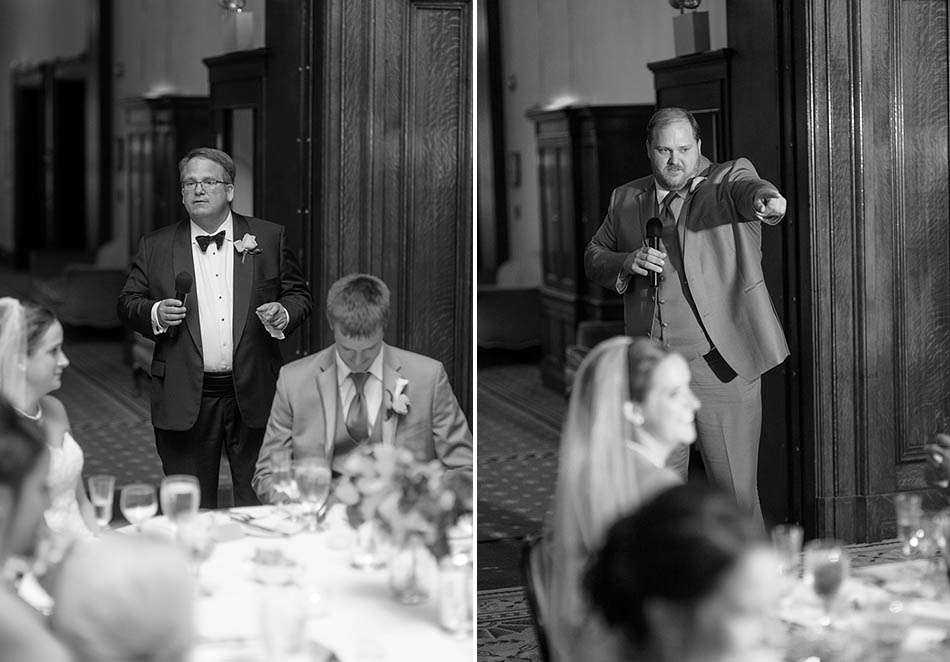 A summer wedding at the Union Club in Cleveland with Kaye and Nathan