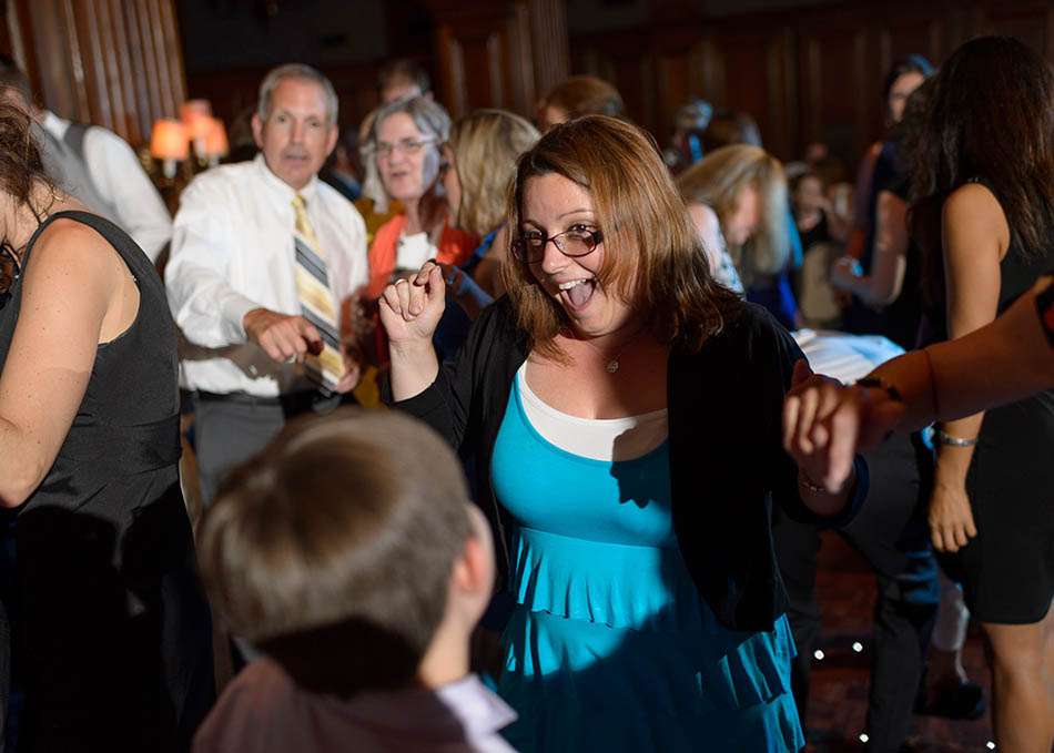 A summer wedding at the Union Club in Cleveland with Kaye and Nathan