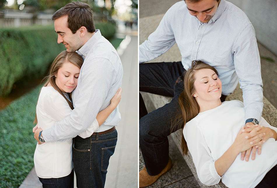 A downtown Chicago engagement session with Annie and Kevin
