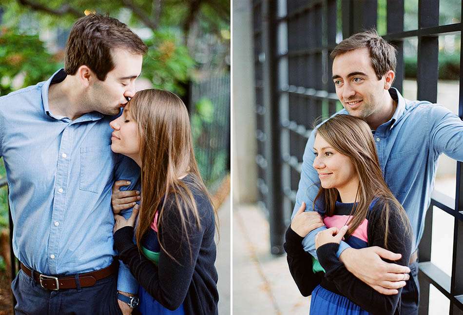A downtown Chicago engagement session with Annie and Kevin