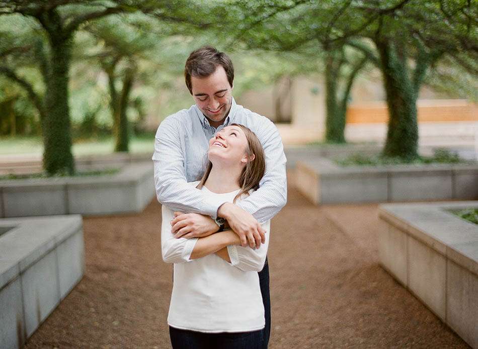 A downtown Chicago engagement session with Annie and Kevin