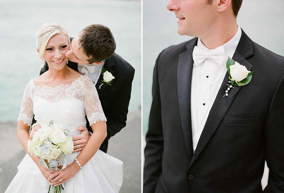 A St. Vincent DePaul Cathedral and Chicago History Museum wedding captured on film