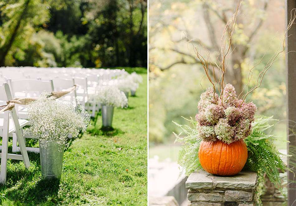 An autumn Hillbrook Club Cleveland wedding by Hunter Photographic