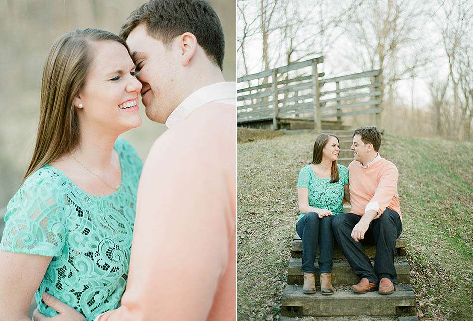 A Cleveland spring engagement session with Lauren and John