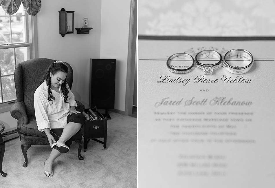An Avon Lake wedding at Fountaine Bleau with Lindsey and Jared