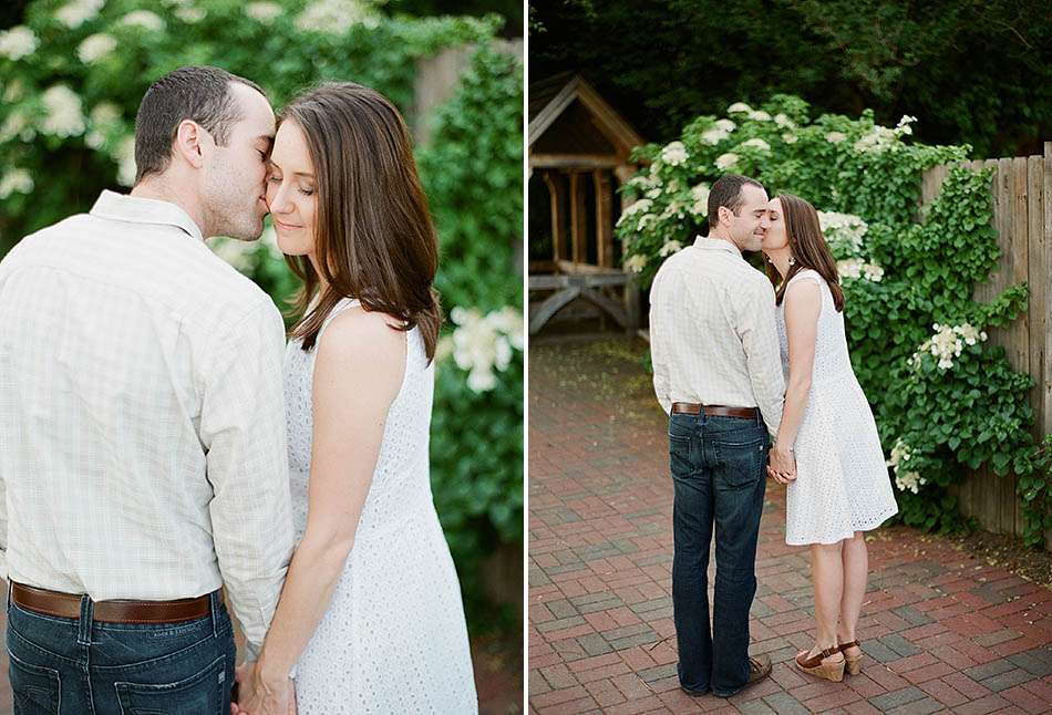 A Chagrin Falls engagement session captured on film with Caitlin and Ryan