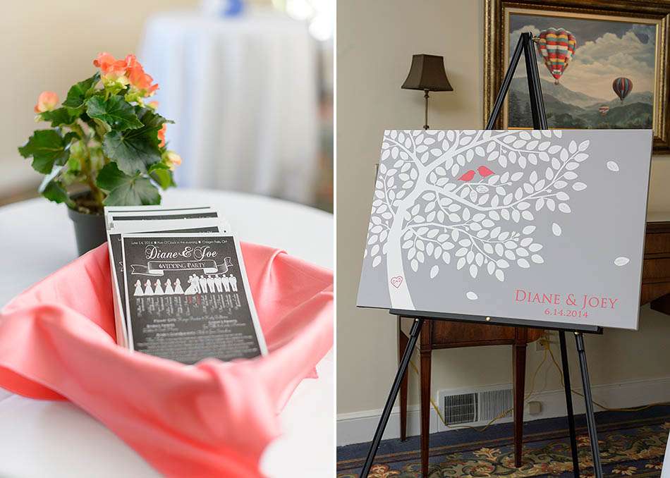 A Chagrin Valley Athletic Club wedding with Diane & Joe