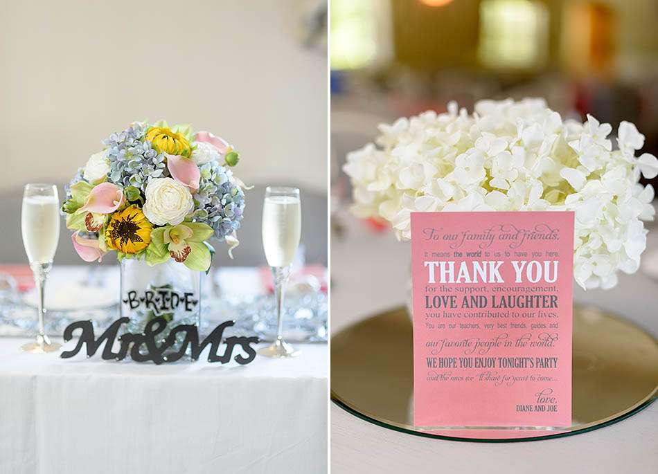 A Chagrin Valley Athletic Club wedding with Diane & Joe