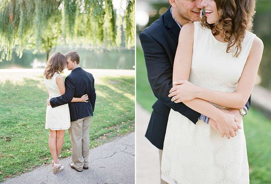 A University Circle engagement session with Brittany and Tony.