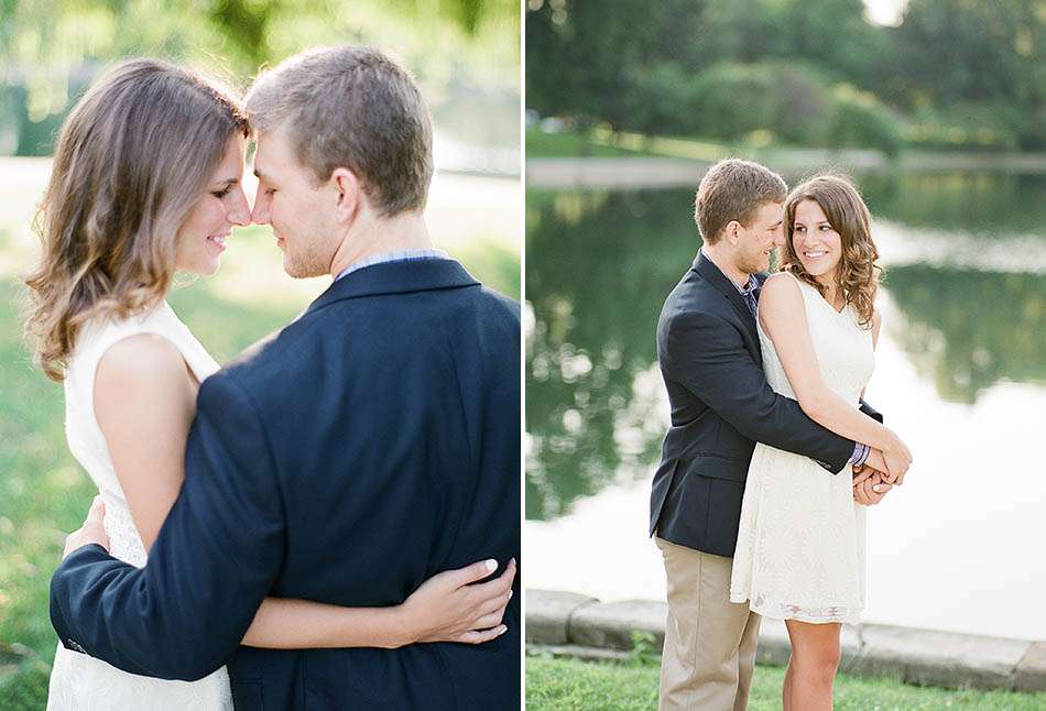 A University Circle engagement session with Brittany and Tony.