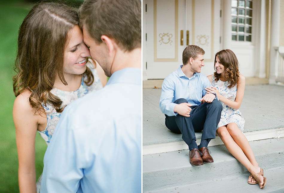 A University Circle engagement session with Brittany and Tony.