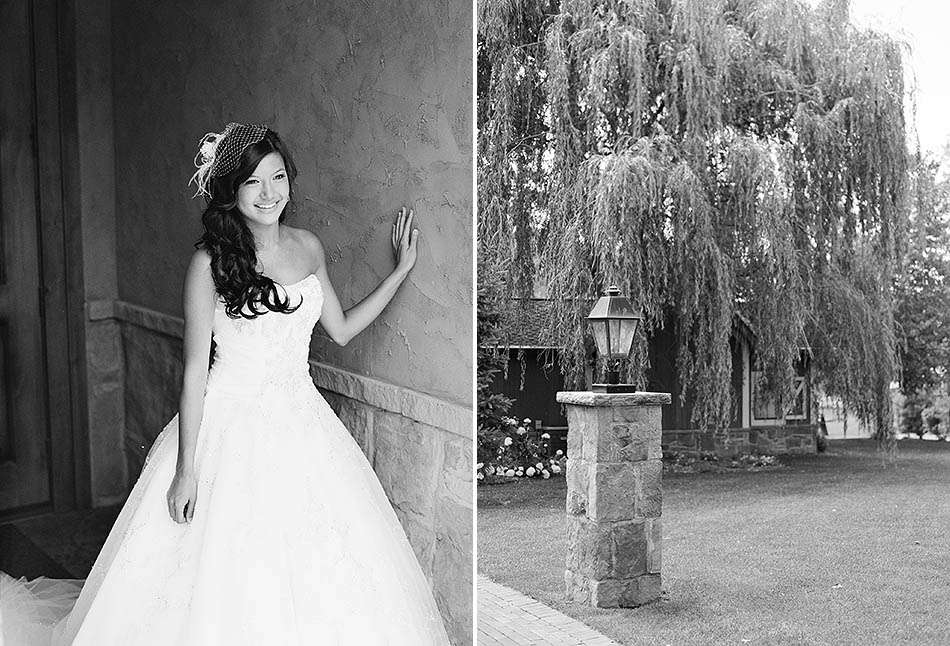 a sunny summer Gervasi Vineyard wedding in Canton, Ohio captured on film by Cleveland wedding photographer Hunter Photographic
