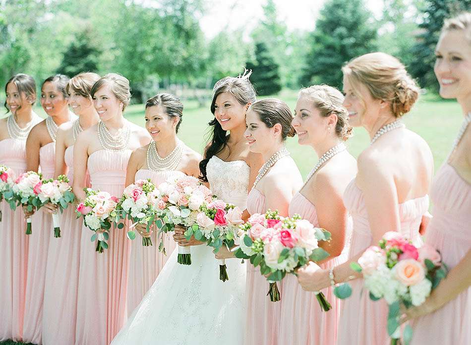 a sunny summer Gervasi Vineyard wedding in Canton, Ohio captured on film by Cleveland wedding photographer Hunter Photographic
