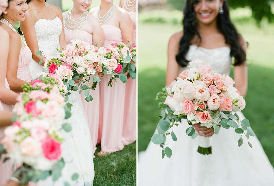 a sunny summer Gervasi Vineyard wedding in Canton, Ohio captured on film by Cleveland wedding photographer Hunter Photographic
