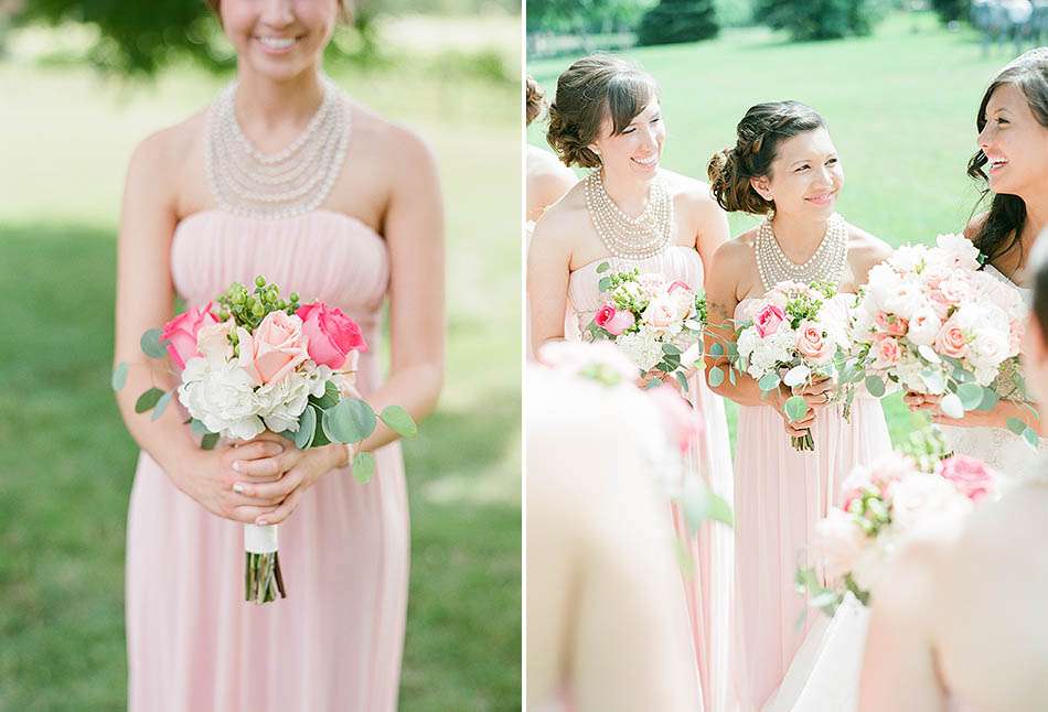 a sunny summer Gervasi Vineyard wedding in Canton, Ohio captured on film by Cleveland wedding photographer Hunter Photographic